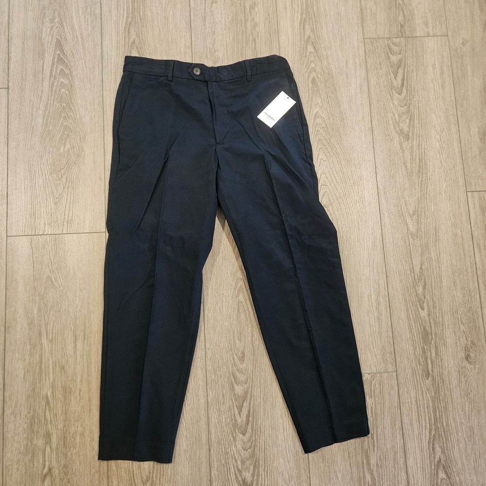 Goodfellow & Co Mens Slim Trouser Navy Blue Dress Pants chino 32x30 NWT